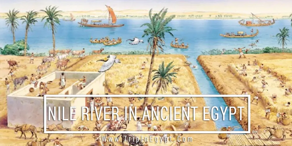 Nile River in Ancient Egypt Nile River in Ancient Egypt - Trips in Egypt