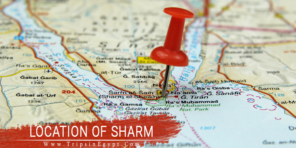 El sheikh map sharm Sharm el