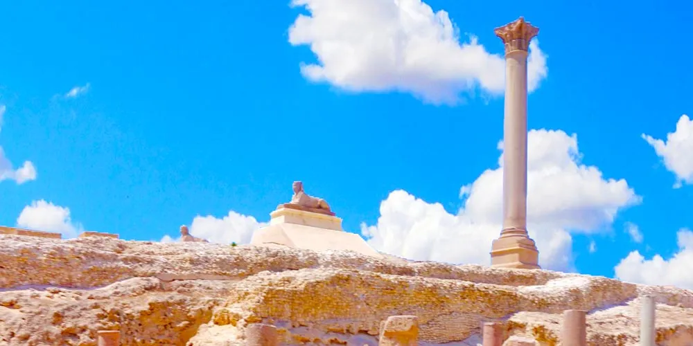 Pompey's Pillar Alexandria | Pompey's Pillar History | Pompey's Pillar Facts