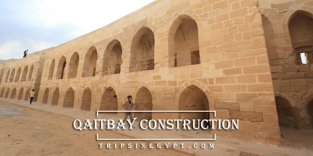 Qaitbay Citadel Construction Qaitbay Citadel Construction - Trips in Egypt
