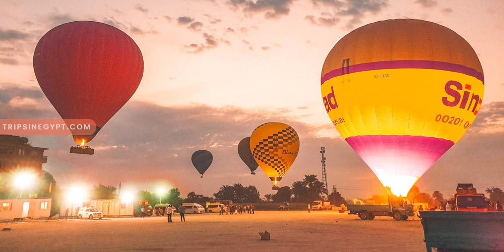 Luxor Hot Air Balloon – Trips in Egypt