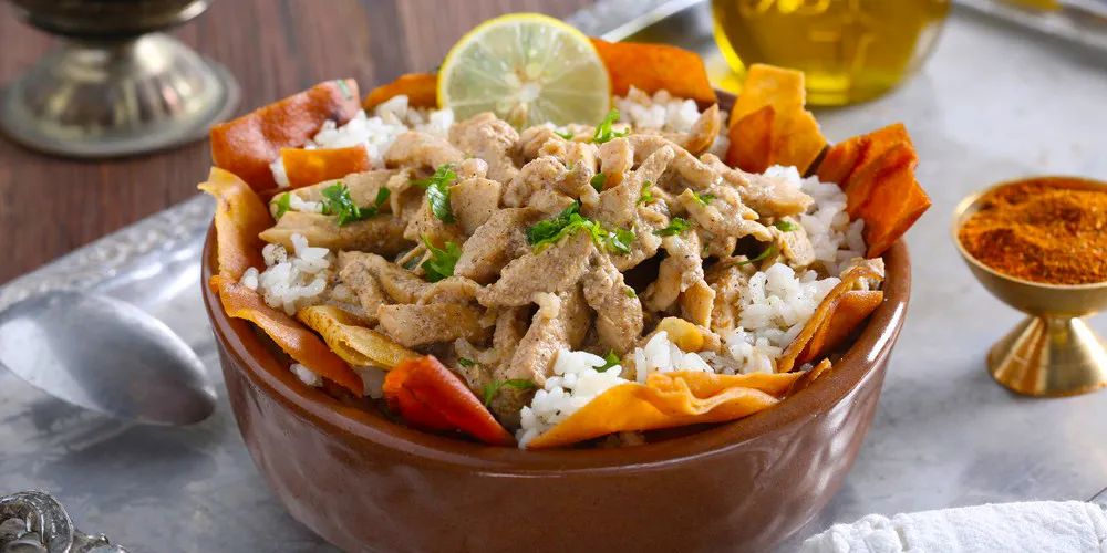 Fatta Egyptian Food | Egyptian Cuisine | Traditional Egyptian Food