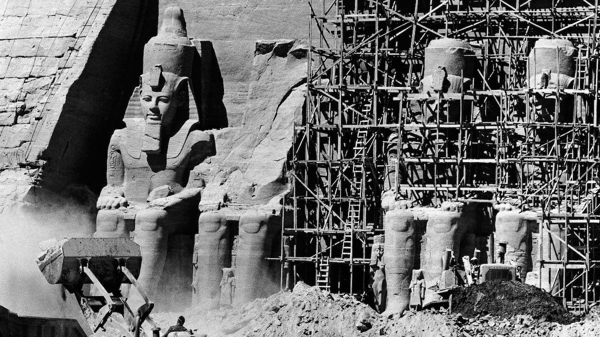 Abu Simbel Temple Relocation Process StepbyStep Abu Simbel Moved