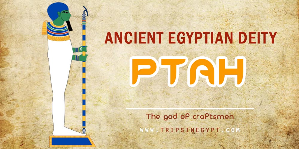 Ancient Egyptian God Ptah- Trips in Egypt