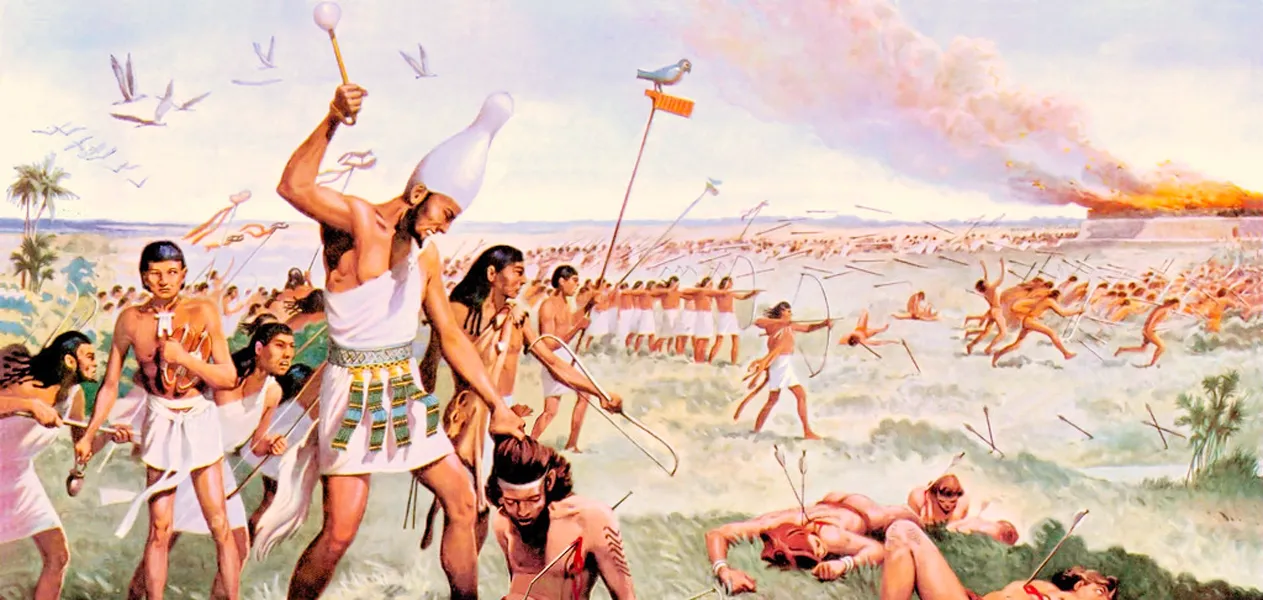 King Menes and The Unification Battle of Egypt