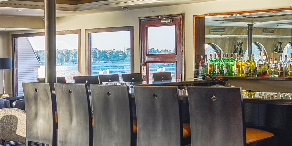 Bar of Mövenpick MS Sun Ray Nile Cruise – Trips in Egypt