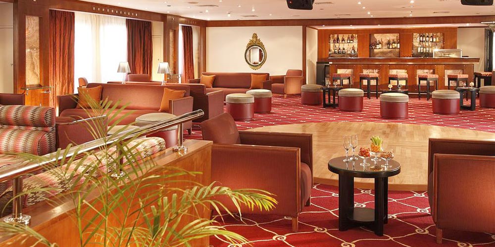 Bar of Sonesta Nile Goddess Nile Cruise – Trips in Egypt