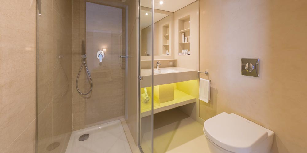 Bathroom of Steigenberger Regency Nile Cruise – Trips in Egypt