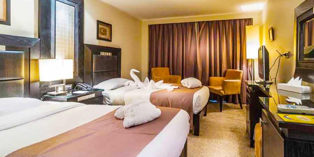 Bedroom of Concerto Nile Cruise – Trips in Egypt