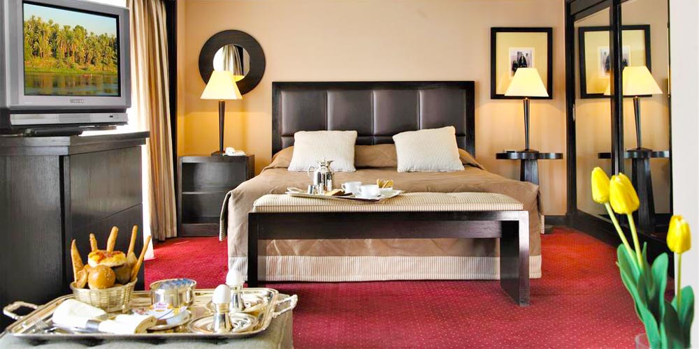 Bedroom of Jaz Senator Nile Cruise – Trips in Egypt