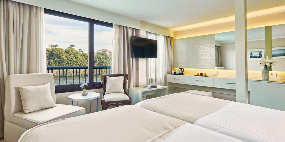 Bedroom of MS Tulip Nile Cruise – Trips in Egypt