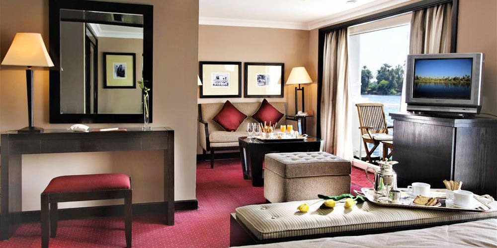 Guests Suite of Jaz Senator Nile Cruise – Trips in Egypt
