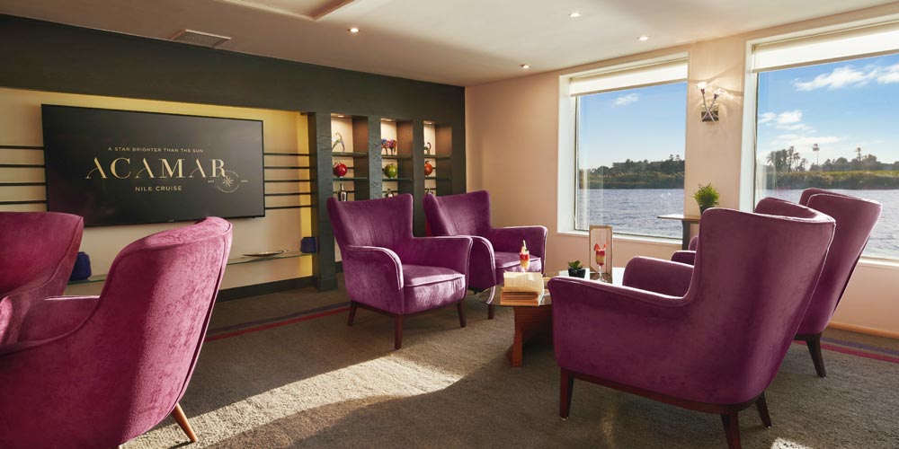 Guests Suite of MS Acamar Nile Cruise – Trips in Egypt