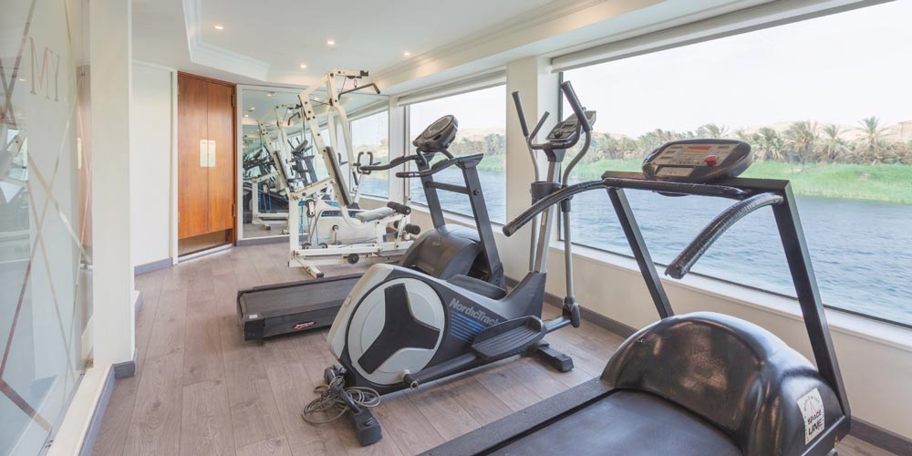 Gym Room of MS Acamar Nile Cruise – Trips in Egypt