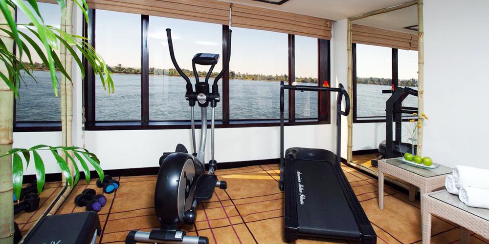 Gym Room of Mövenpick MS Royal Lily Nile Cruise – Trips in Egypt