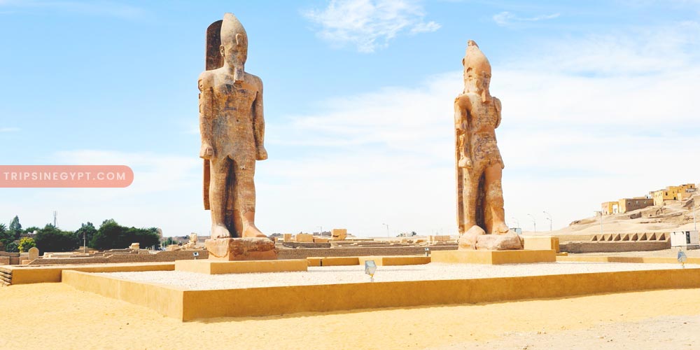 Colossi of Memnon Gallery – Trips in Egypt