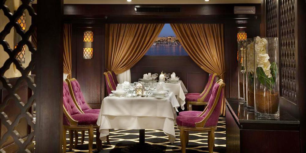 Restaurant of Steigenberger Minerva Nile Cruise – Trips in Egypt