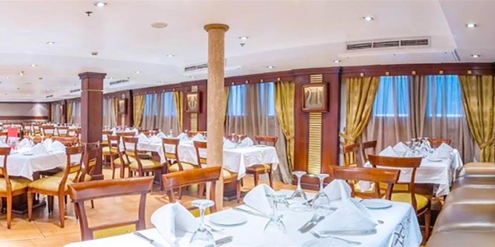 Resturant of Concerto Nile Cruise – Trips in Egypt