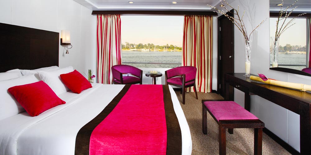 Standard Cabin of Mövenpick MS Royal Lily Nile Cruise – Trips in Egypt