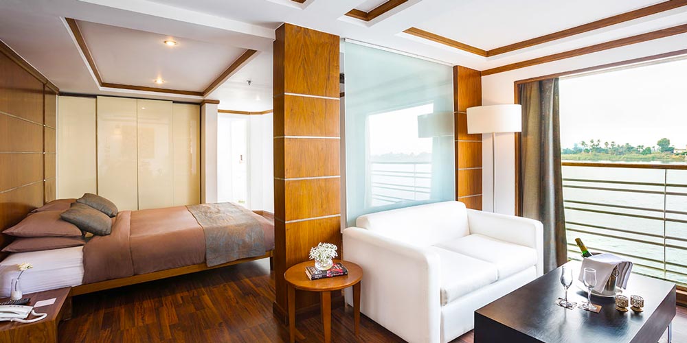 Suite of MS Farah Nile Cruise – Trips in Egypt