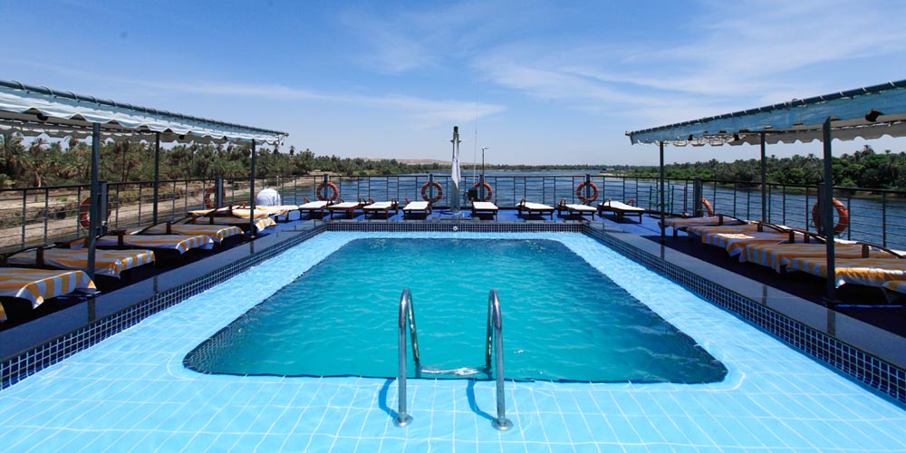 Swimming Pool – Moon Dance Nile Cruise – Trips in Egypt