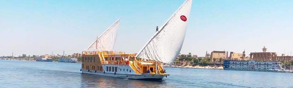6 Days Aida Dahabiya Nile Cruise from Luxor Include Gebel El-Silsila Tour – Trips in Egypt