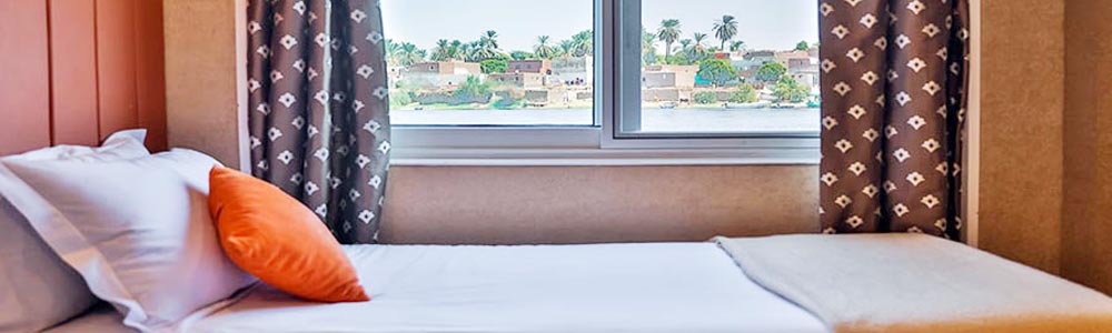 6 Days Asiya Dahabiya Nile Cruise from Luxor Include Gebel El-Silsila Tour – Trips in Egypt