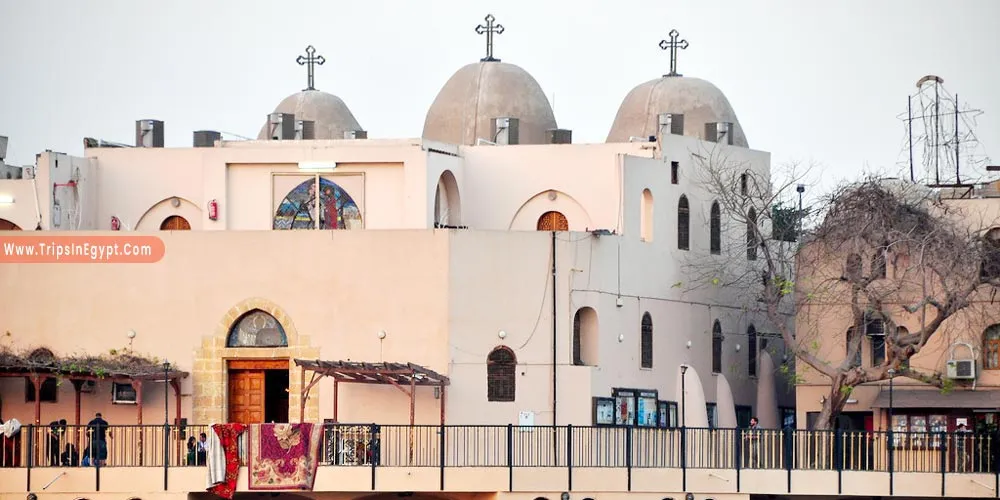 Architecture of St Virgin Mary Church Maadi Egypt - Trips in Egypt