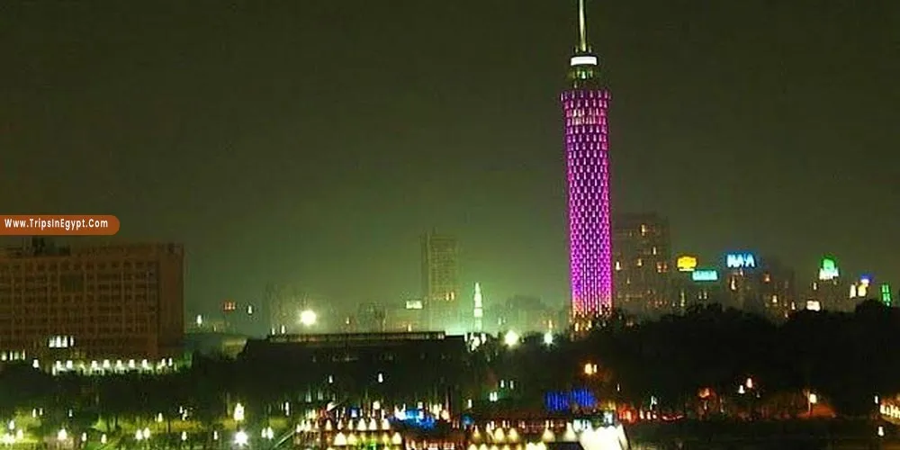 Cairo Tower at Night - Things to Do in Cairo at Night - Trips in Egypt
