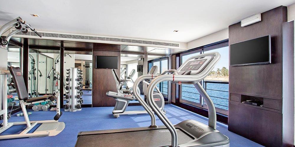 Gym Room of Oberoi Philae Nile Cruise – Trips in Egypt