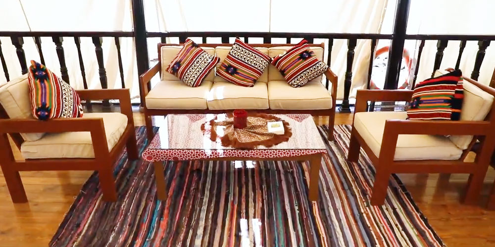 Upper Deck of Nebyt Dahabiya Nile Cruise – Trips in Egypt