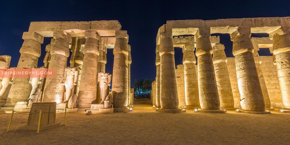 Light Show at Karnak – Trips in Egypt