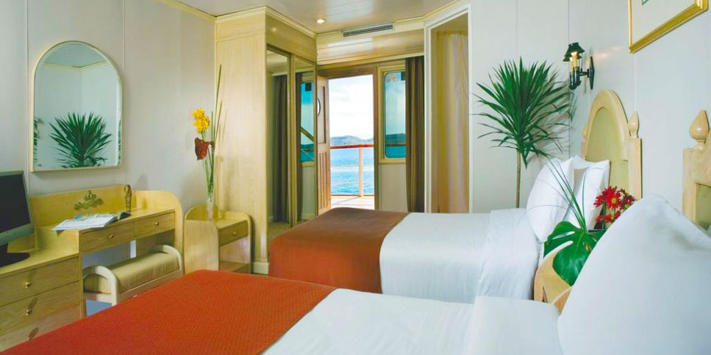 Movenpick MS Prince Abbas Cruise Bedroom- Trips In Egypt