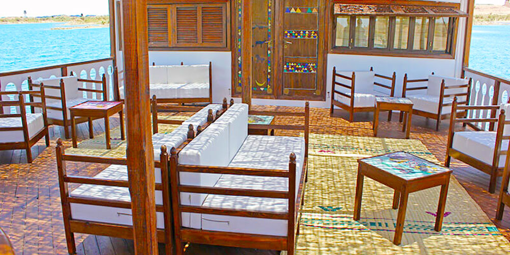 SAI Dahabiya Lake Nasser Cruise Upperdeck – Trips In Egypt