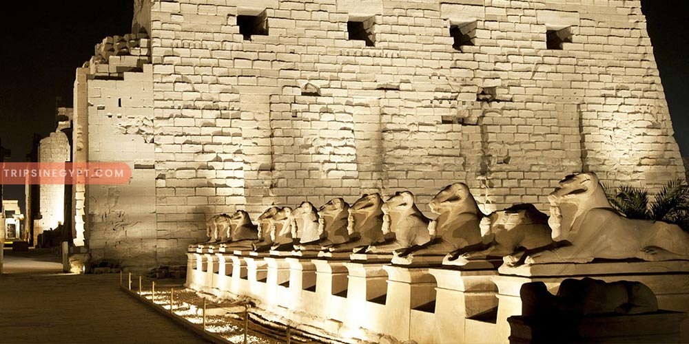 Sound & Light Show Karnak Temples Complex – Trips in Egypt