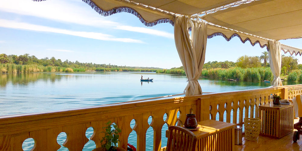 Zekrayaat Dahabiya Nile Cruise Upper Deck- Trips In Egypt