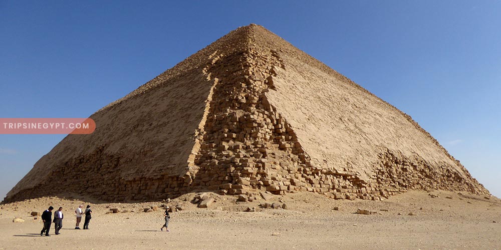Bent Pyramid at Dahsur - Gallery - Trips in Egypt