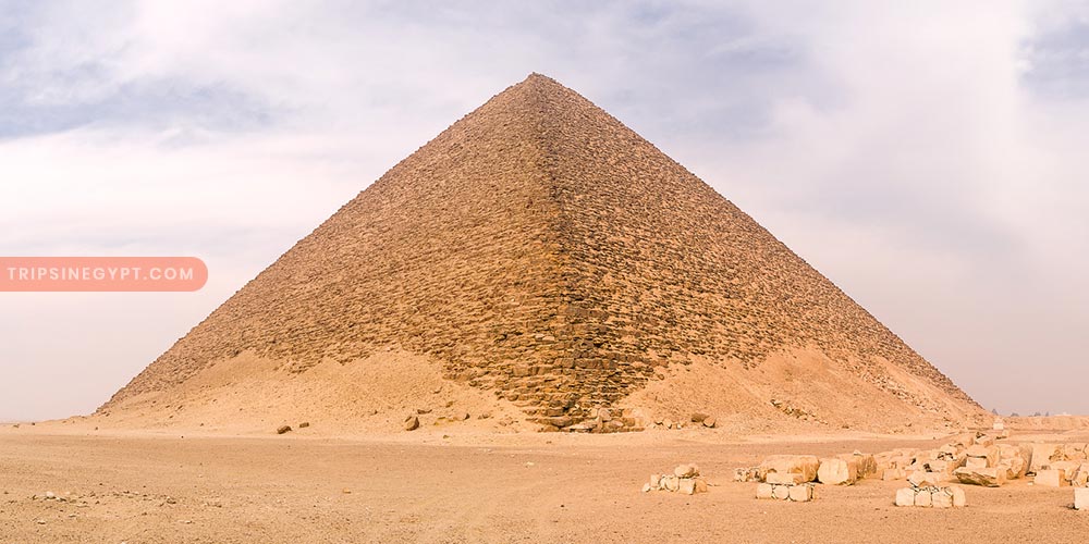 Red Pyramid at Dahsur - Gallery - Trips in Egypt