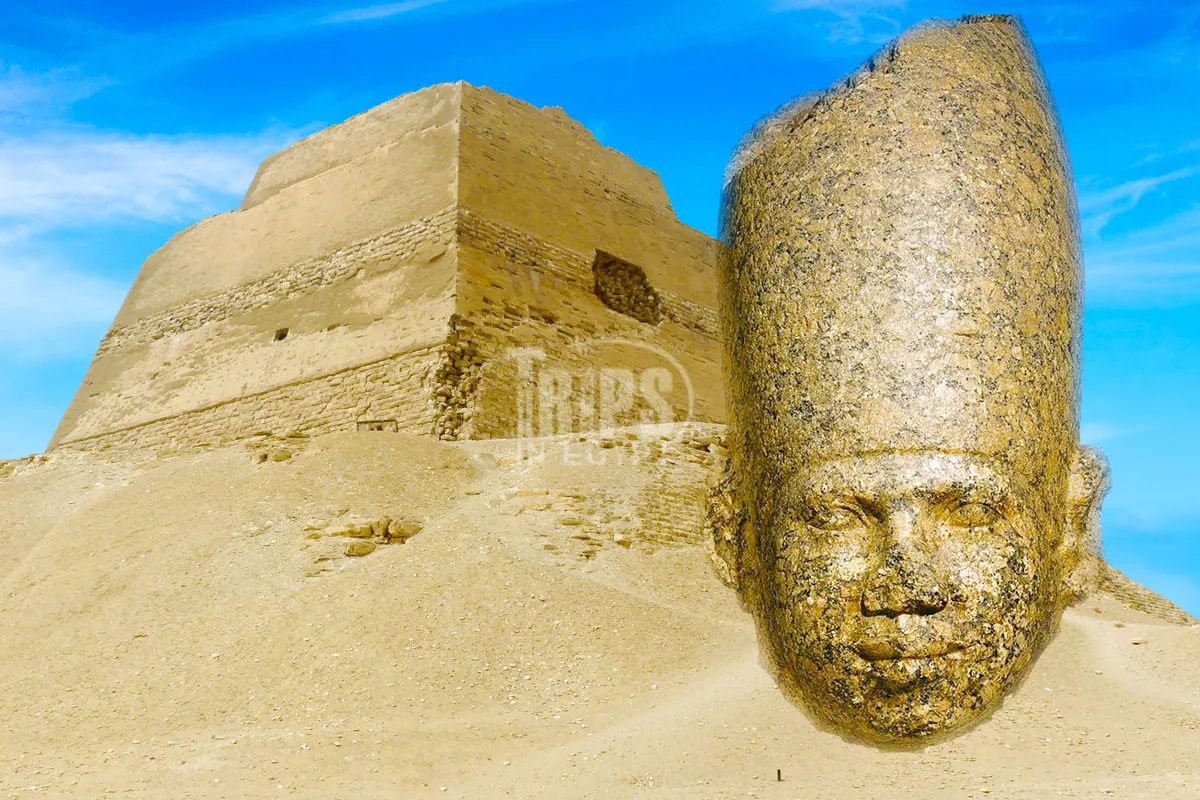 who is king huni trips in egypt