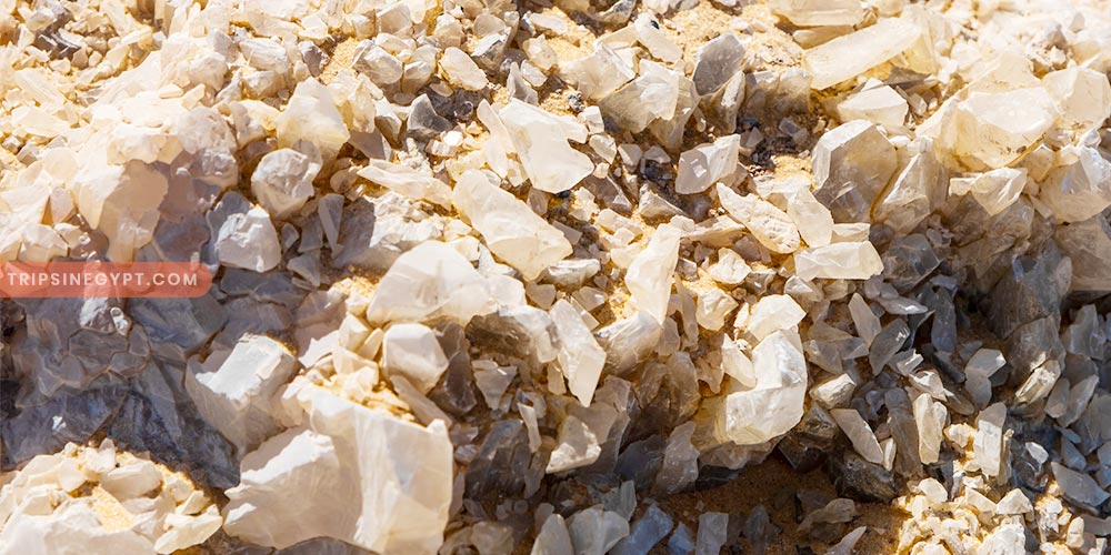 The Crystal Mountain Black Desert - Trips in Egypt