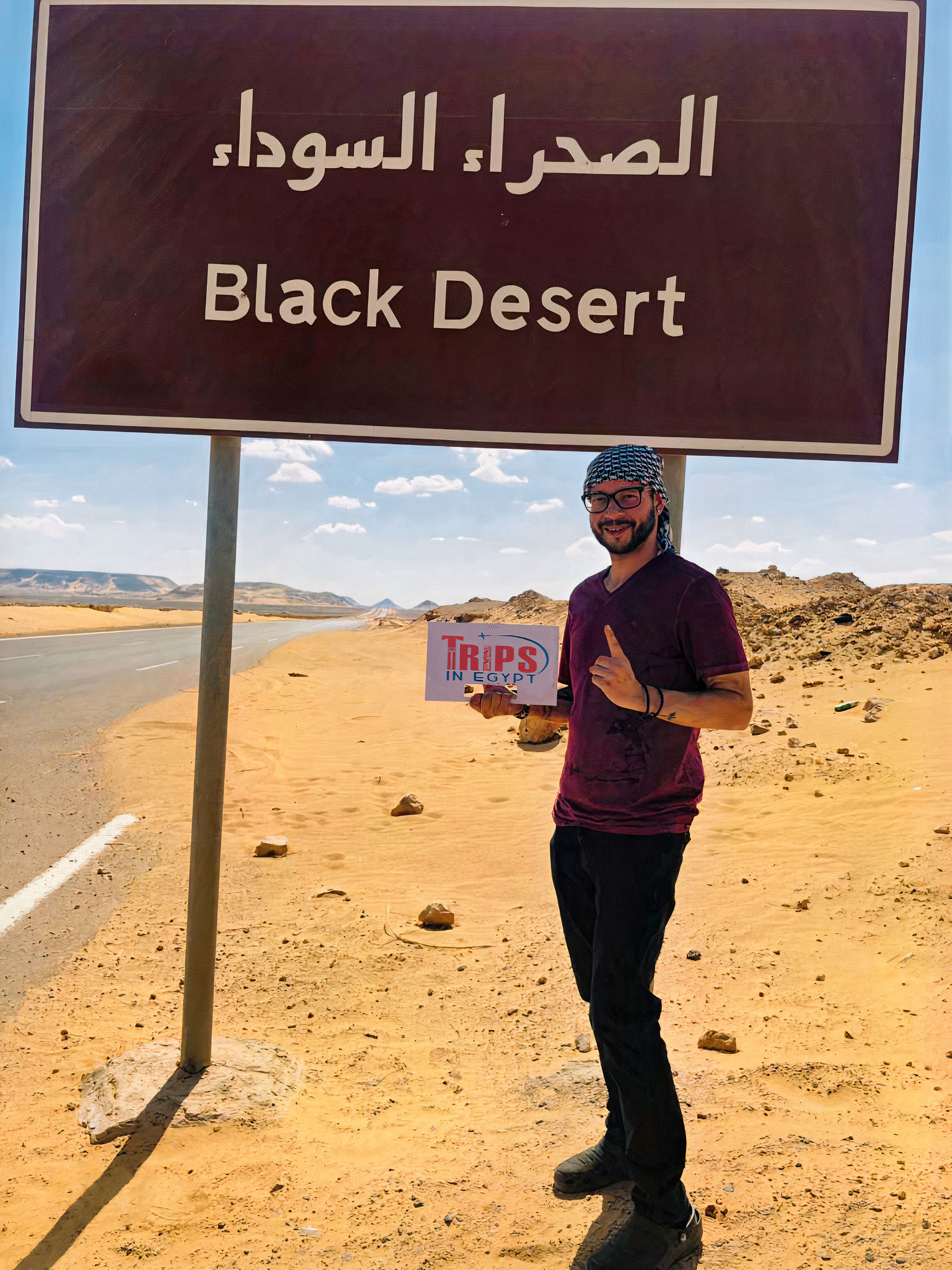 Trips in Egypt Customer at the Black Desert