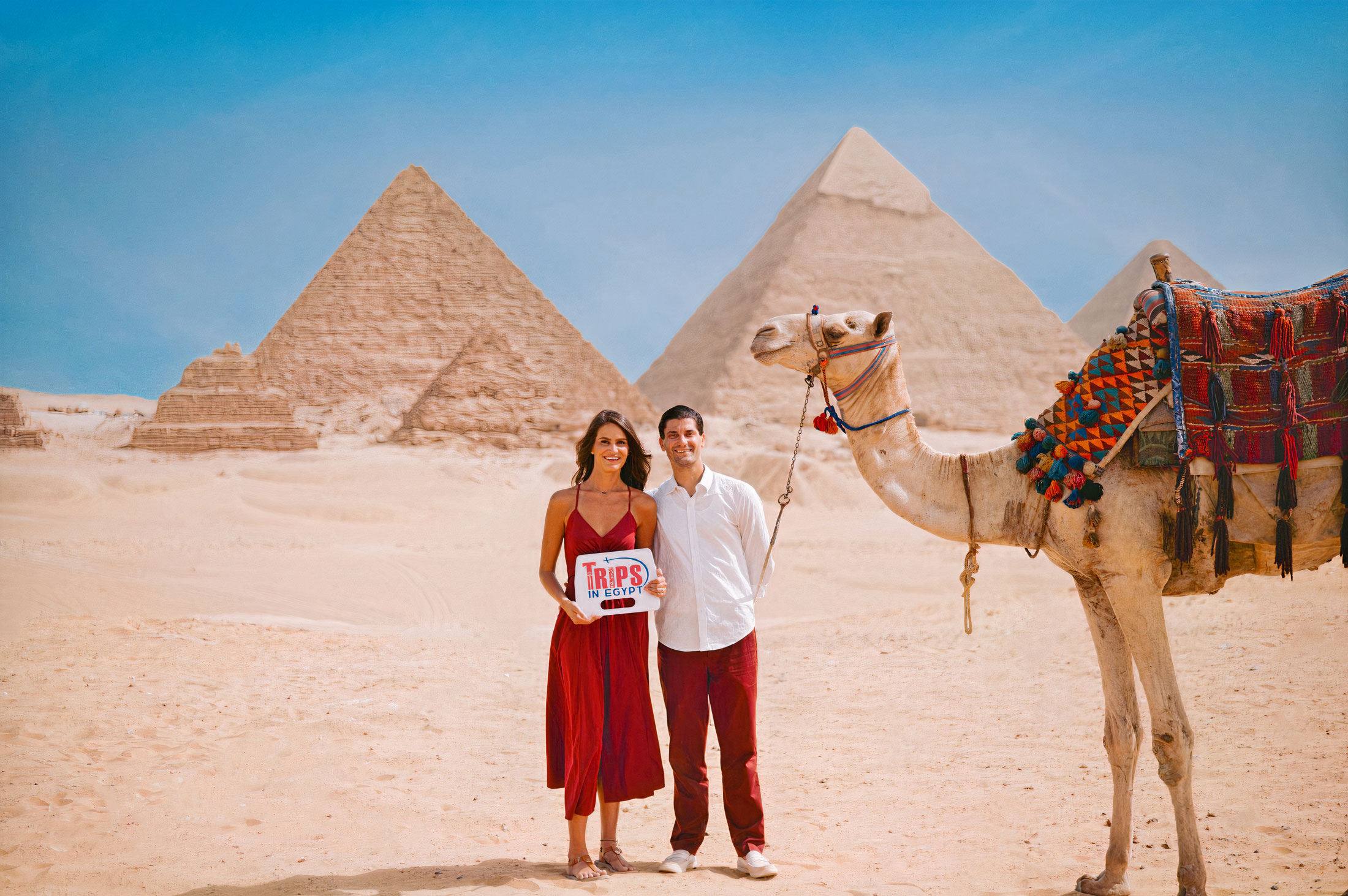 Trips in Egypt Customers at Complex of Giza