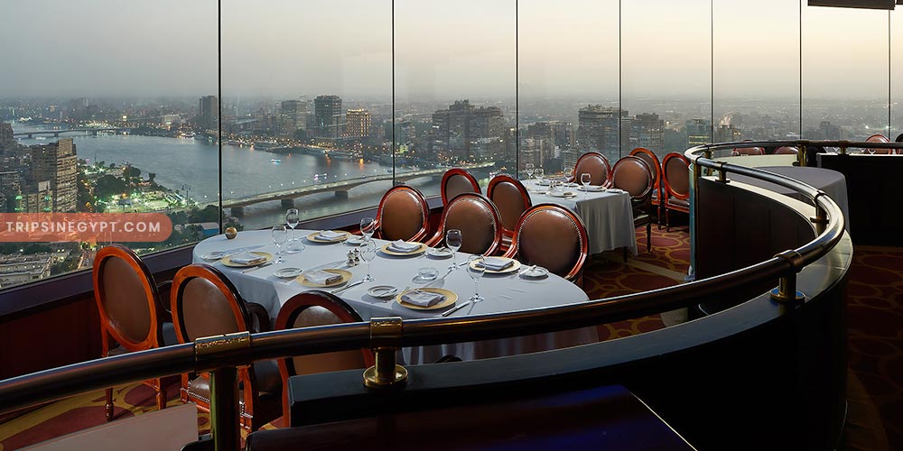 Dinner at Cairo Tower (1) - Trips in Egypt