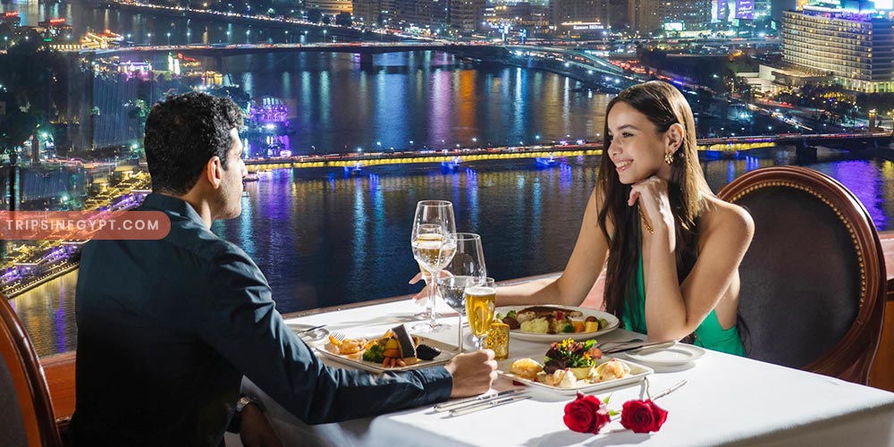 Dinner at Cairo Tower (2) - Trips in Egypt