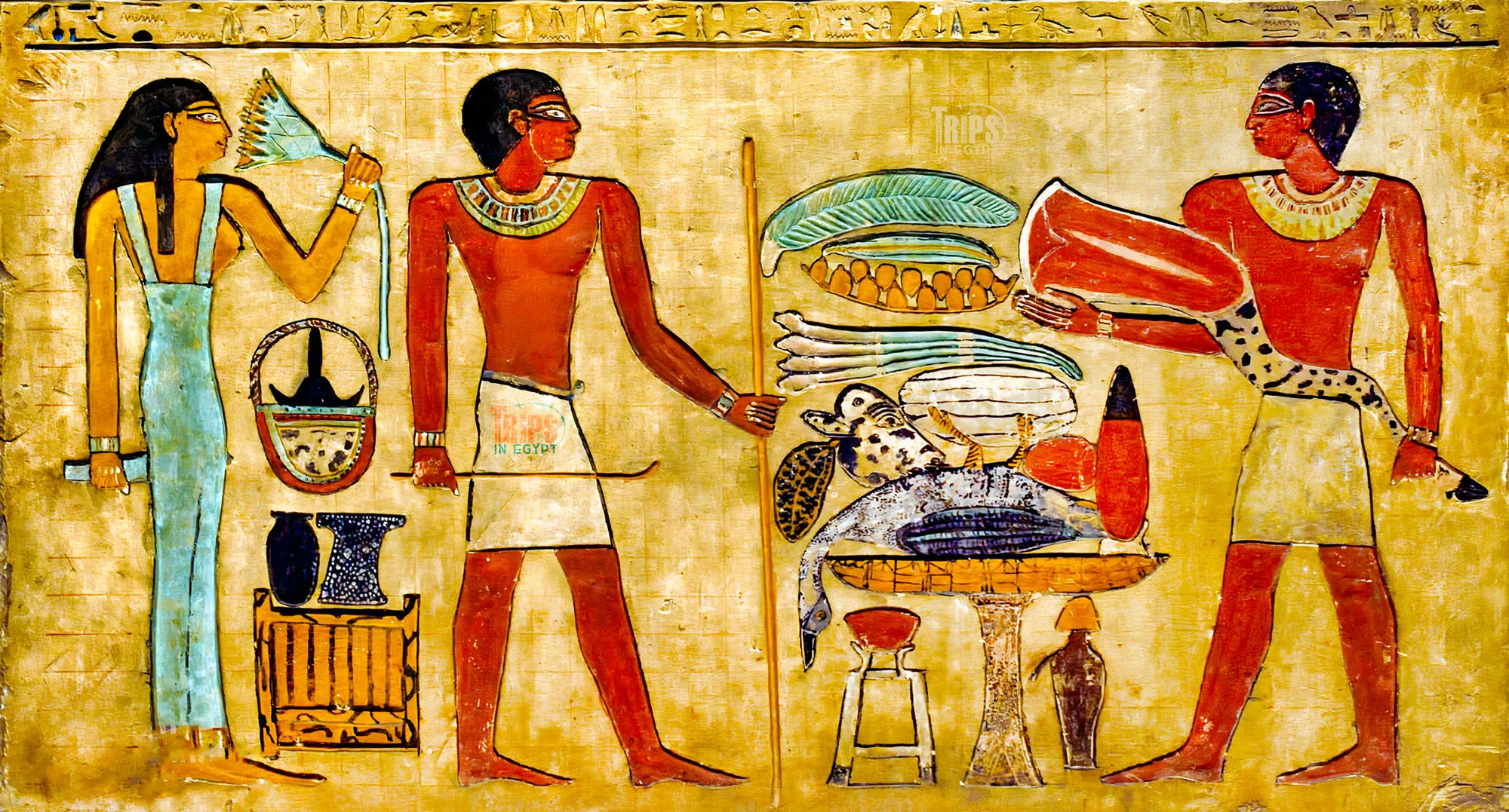 Ancient Egyptian Offering Table