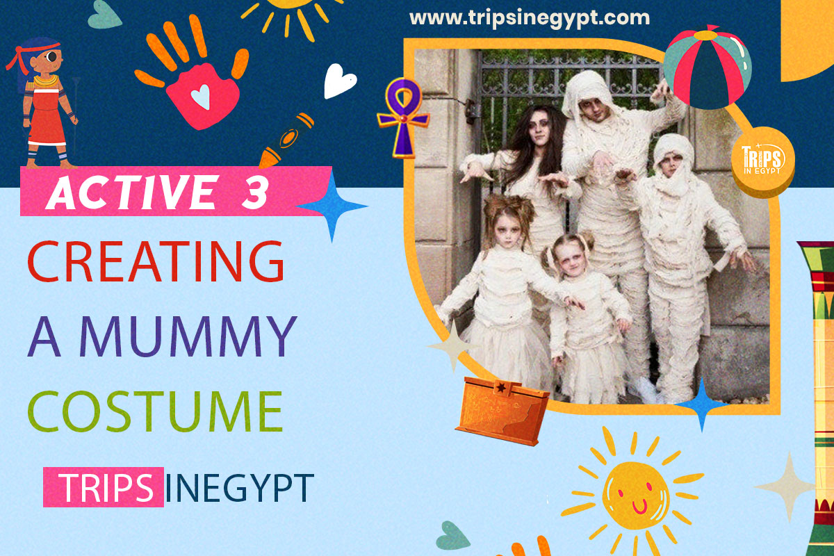 Creating a Mummy Costume - Trips in Egypt