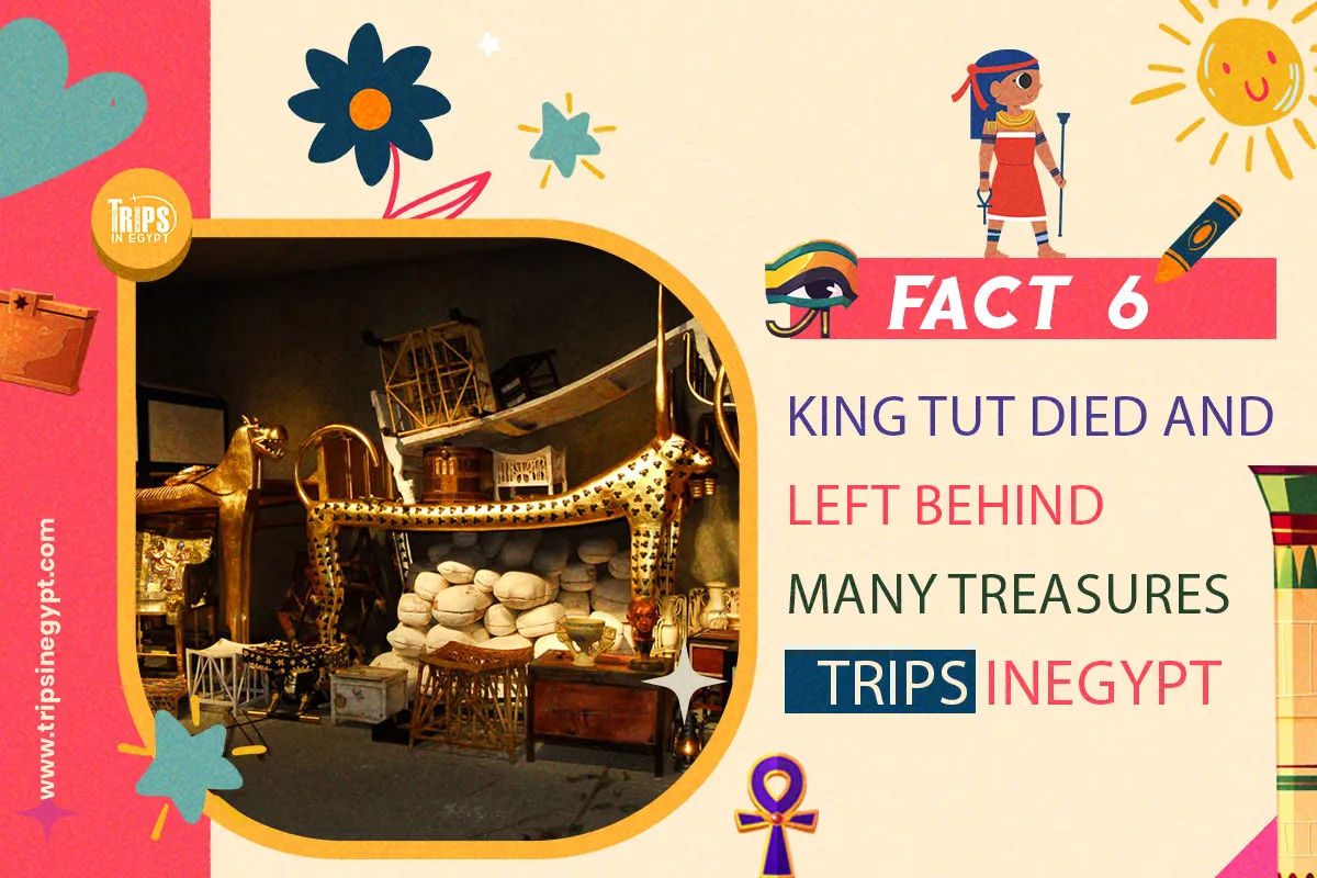 King Tut Died and Left Behind Many Treasures - Trips in Egypt