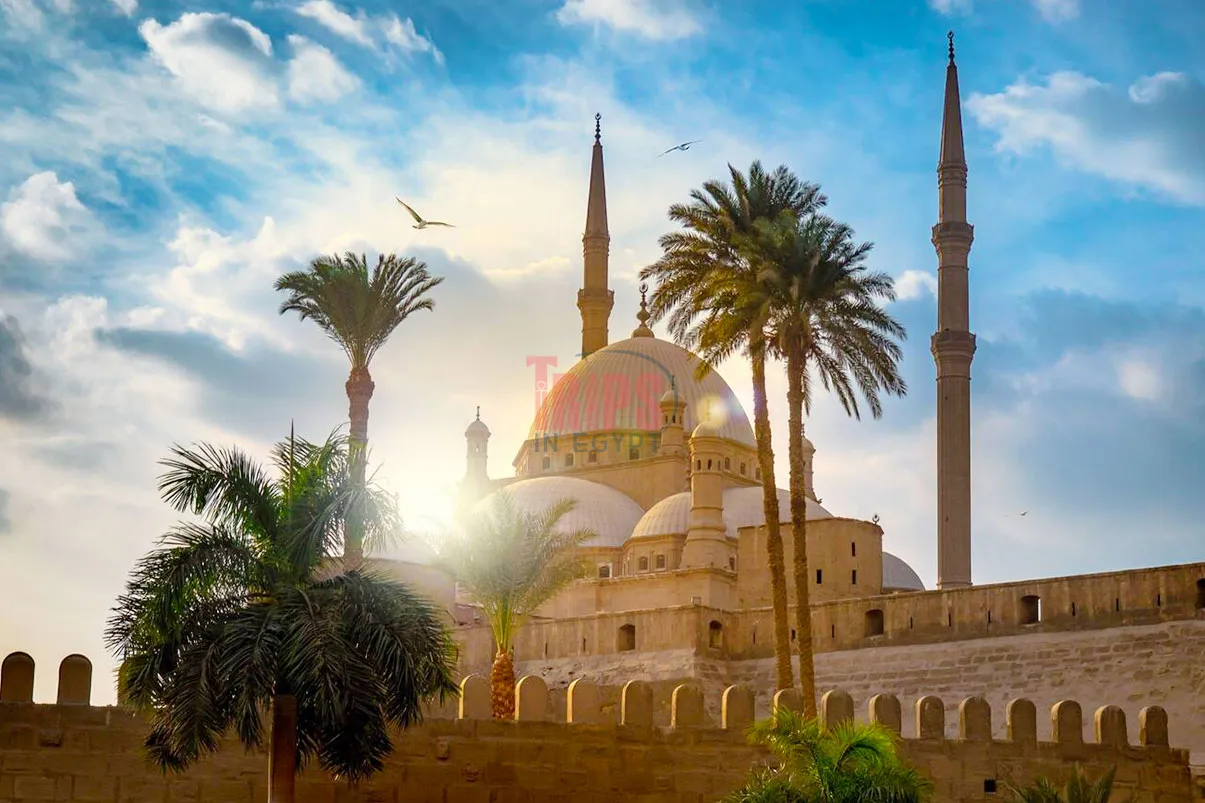 Mosque of Muhammad Al Mosque at Cairo Citadel - Trips in Egypt