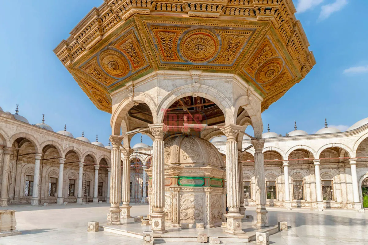 Muhamed Ali Mosque Water Taps at Cairo Citadel - Trips in Egypt