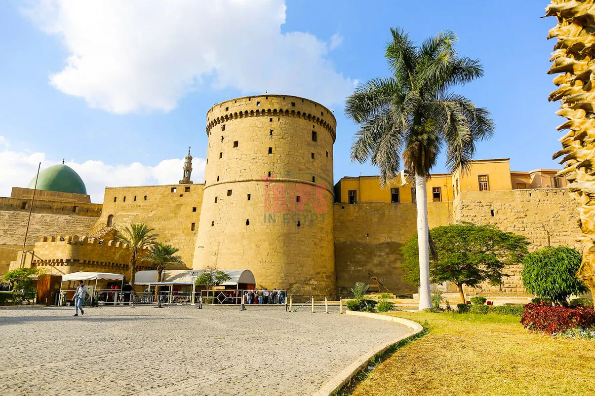 Saladin Citadel from the Outside - Trips in Egypt
